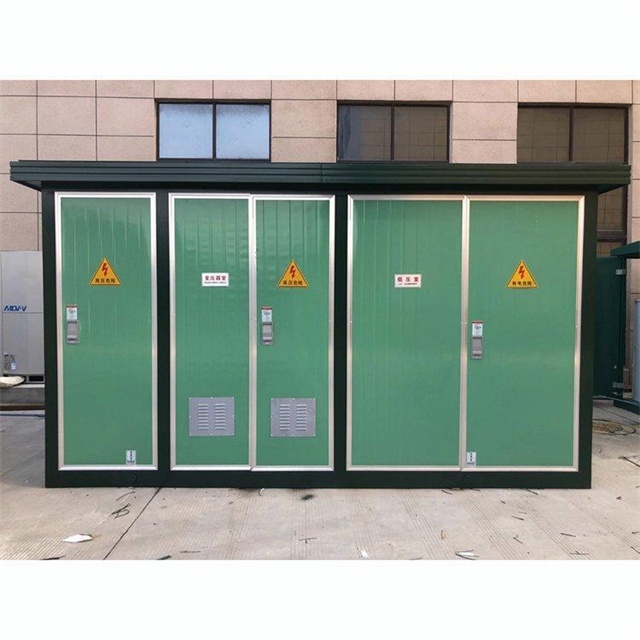 定海1600KVA欧式箱式变压器